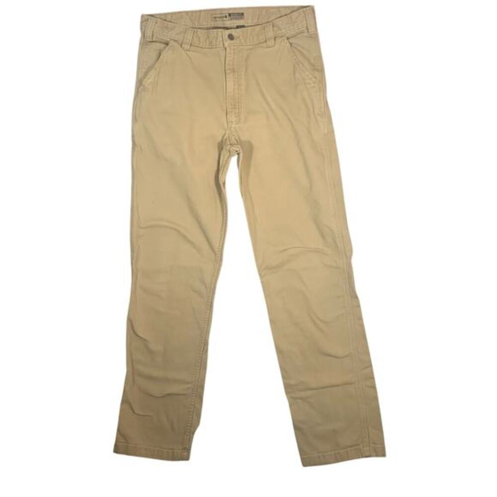 Mens Carhartt Pants 36-34
Beige Canvas Workwear